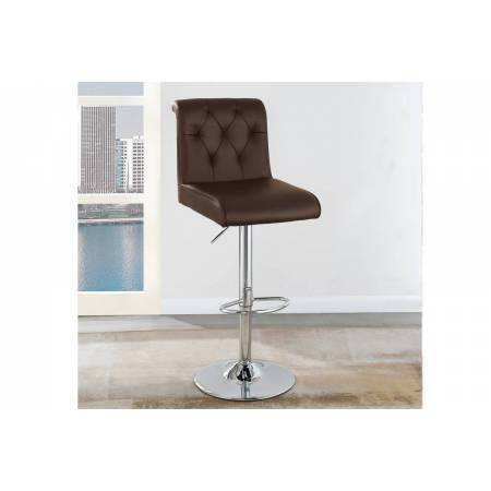 F1646 ADJUSTABLE BARSTOOL/ESPRESSO