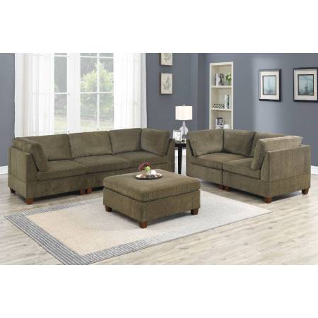 832 6-PCS MODULAR SECTIONAL & SOFA SET