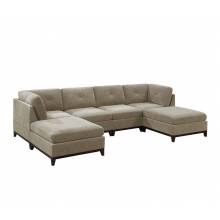 874 6-PCS MODULAR SECTIONAL & SOFA SET