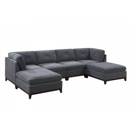 873 6-PCS MODULAR SECTIONAL & SOFA SET