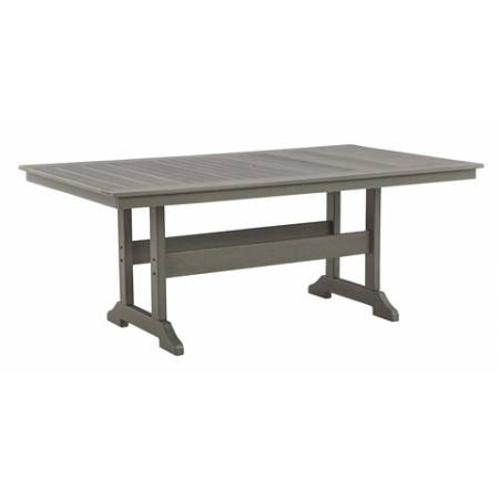P802-625 Visola RECT Dining Table w/UMB OPT