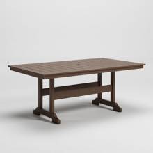 P420-625 Emmeline RECT Dining Table w/UMB OPT