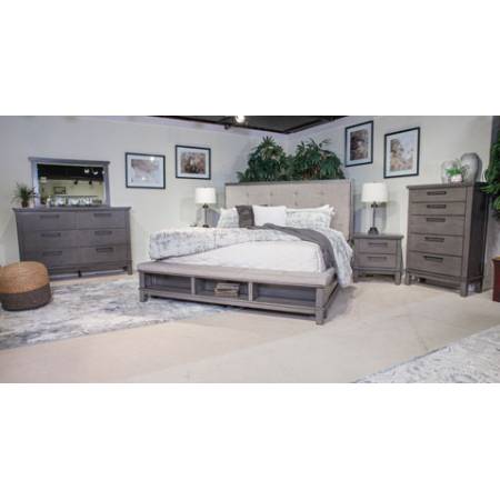 B649-31 Hallanden 4PC SETS Queen Panel Bed