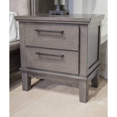 B649-92 Hallanden Two Drawer Night Stand