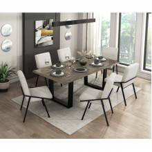 5939-82*7 7PC SETS Dining Table + 6 Side Chairs 5939-82*7 7PC SETS Dining Table + 6 Side Chairs
