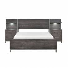 1577DG-1*WB 5pc Set Queen Wall Bed (QB+2NS+2NS-P)