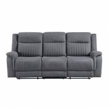 9646GY-3 Double Reclining Sofa