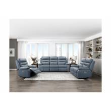 9628BUE*3PW 3pc Set: Sofa, Love, Chair (Power)