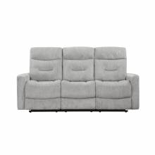 9610GY-3 Double Reclining Sofa