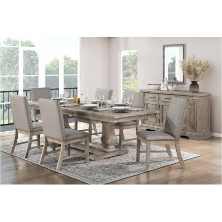 5741NN-94*7 7PC SETS Dining Table + 6 Side Chairs