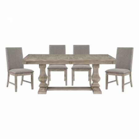 5741NN-94*5 5PC SETS Dining Table + 4 Side Chairs