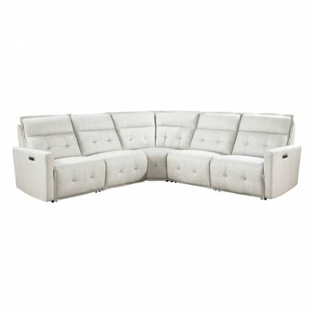 9444HMP*5SCPWH 5-Piece Modular Power Reclining Sectional with Power Headrests