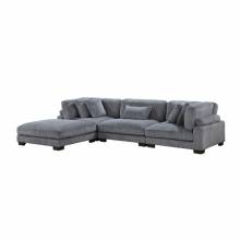 8555GY*4OT 4-Piece Modular Sectional with Ottoman