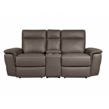 8308-2CNPW* Power Double Reclining Love Seat with Center Console