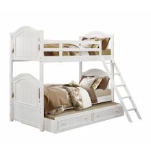 B1799-1*R Twin/Twin Bunk Bed with Twin Trundle