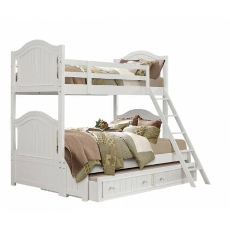 B1799-1F*R Twin/Full Bunk Bed with Twin Trundle