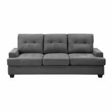 9367DGY-3N Sofa with Drop-Down Cup Holders