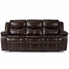 8230BRW-3 Double Reclining Sofa