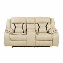 8229NBE-2 Double Reclining Love Seat with Center Console