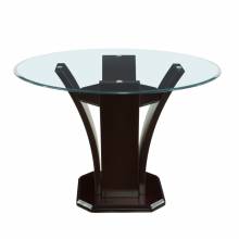 710-36RD* Round Counter Height Table, Glass Top
