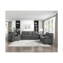 9328DG*3 3pc Set: Sofa, Love, Chair