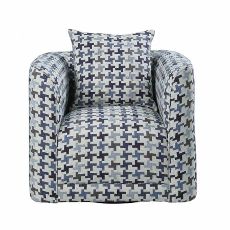9357-1SW Swivel Chair with 1 Pillow