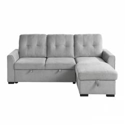 9402GRY*SC 2-Piece Reversible Sectional with Storage