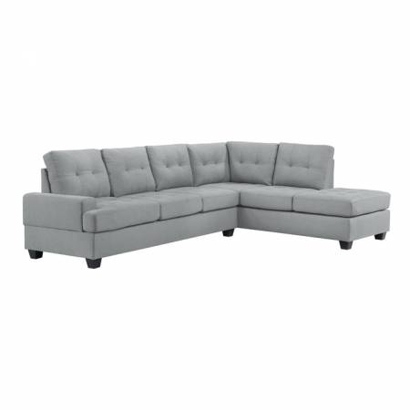 9367GY*SC 2-Piece Reversible Sectional with Chaise