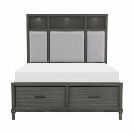 1573K-1EK* Eastern King Platform Bed