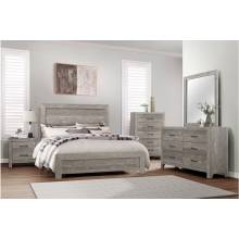 1534GY-1*4 4PC SETS Queen Bed in a Box