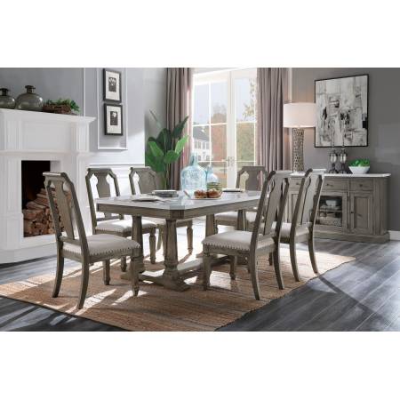 73260-7PC 7PC SETS Zumala Dining Table + 6 Side Chairs