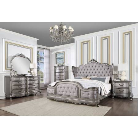 BD00603Q-4PC 4PC SETS Ausonia Queen Bed