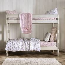 AM-BK100WH ARLETTE TWIN/TWIN BUNK BED