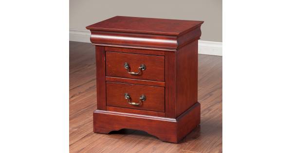 2700 Alpine Furniture 2704 Louis Philippe II 5 Drawer Tall Boy