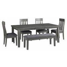 D589 6PC SETS Hallanden RECT DRM Butterfly EXT Table