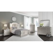 B744 Chevanna 4PC SETS Queen UPH Panel Bed