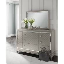 B744 Chevanna Dresser + Bedroom Mirror