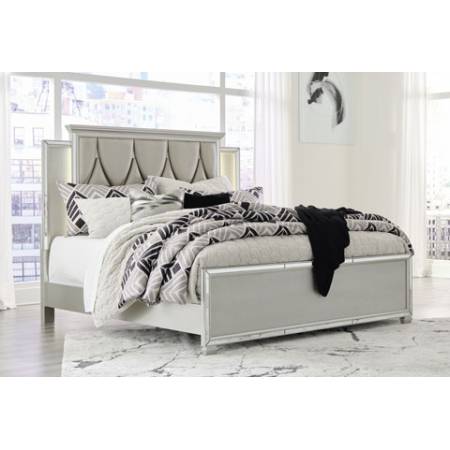 B758 Lindenfield Cal King UPH Panel Bed