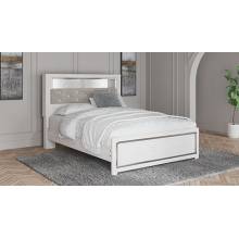 B2640 Queen UPH Panel Bookcase Bed