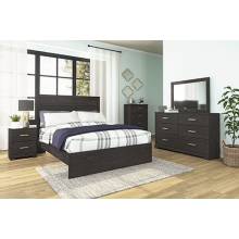 B2589 4PC SETS Queen Panel Bed