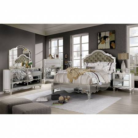 FOA7890CK-4PC 4PC SETS ELIORA Cal.King Bed