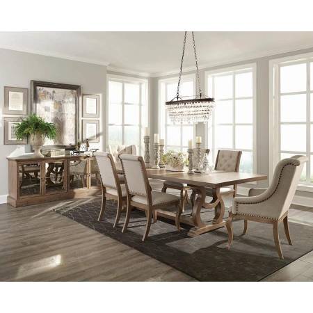 110291-S5 5PC SETS DINING TABLE + 4 SIDE CHAIRS