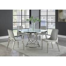110401-S5 5PC SETS DINING TABLE + 4 DINING CHAIRS