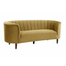 Millephri Sofa , Olive Yellow Velvet - LV00163