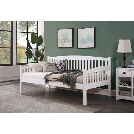 Caryn Daybed (Twin Size), White Finish - BD00379