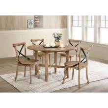 71775-5PC 5PC SETS Kendric Dining Table + 4 Side Chairs