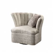 55307 Athalia Swivel Chair w/1 Pillow