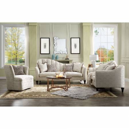 55305-3PC 3PC SETS Athalia Sofa w/4 Pillows + Loveseat w/3 Pillows + Chair w/1 Pillow