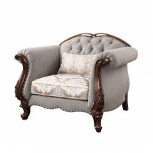 55367 Miyeon Chair w/1 Pillow