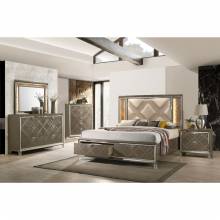 25320Q-4PC 4PC SETS Skylar Queen Bed (Storage & LED)